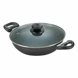 Prestige Kadai Omega Deluxe Granite 240mm Black Color Best For All Occasion Gift - Picture 1 of 1
