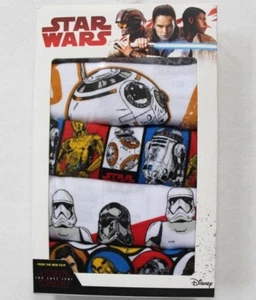 Disney Star Wars Boys 5-Pack Graphic Print Cotton Briefs Underwear Size 6 - Picture 1 of 4