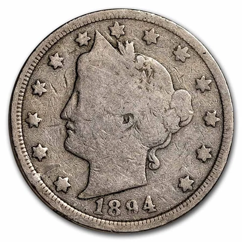1894 Liberty Head V Nickel Good - SKU#6308 Cover