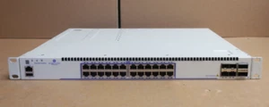Alcatel OmniSwitch OS6560-P24Z24 24x 100/1G/2.5G BaseT HPoE 4xSFP+ 1G/10G Switch - Picture 1 of 5