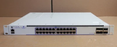 Alcatel OmniSwitch OS6560-P24Z24 24x 100/1G/2.5G BaseT HPoE 4xSFP+ 1G/10G Switch - Image 1 of 4