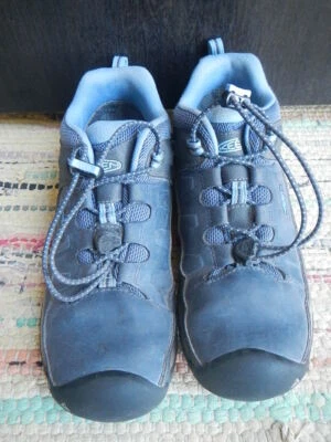  UNISEX KEEN BIG KIDS' TARGHEE WATERPROOF HIKING SHOE BLUE SIZE 6 - Изображение 1 из 4