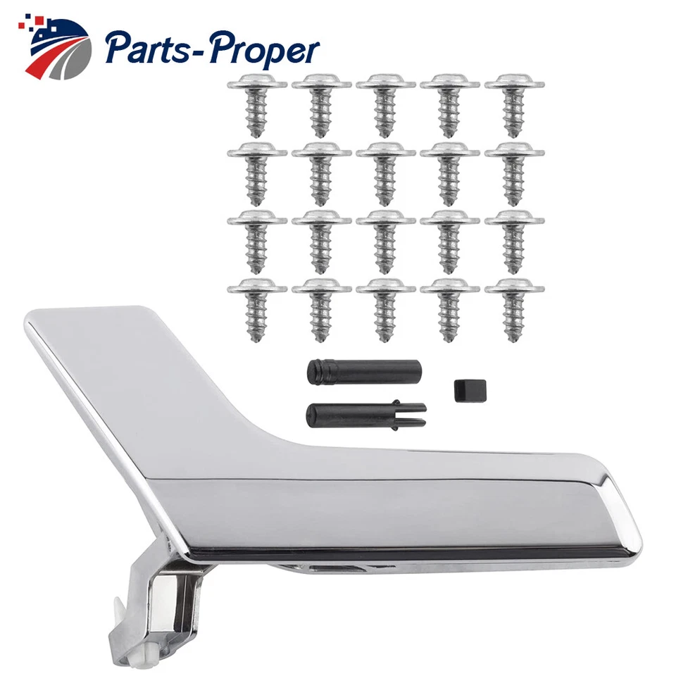 Kit de reparo de maçaneta interna prata driver esquerdo para Mercedes Benz C250 GLK350 - Imagem 1 de 4