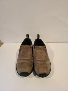 MENS MERRELL J60787 JUNGLE MOC SUEDE LEATHER SLIP ON SHOES SIZE 9.5 - Picture 1 of 6
