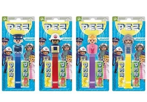 Brandneu Playmobil Fischspender + 2 Nachfüllungen Polizei, Feuerwehrmann, Ritter, Prinzessin - Bild 1 von 11