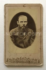 Original 19th Cent. Albumin Photo  DOSTOEVSKY DOSTOYEVSKY Fyodor VERY RARE 1885s - Picture 1 of 5