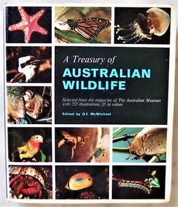 A Treasury of Australian by D.F McMichael Wildlife - 1967 1st Edition Hardcover - Picture 1 of 9