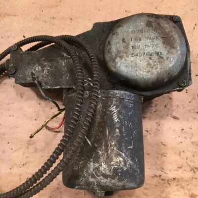 Motor limpiaparabrisas OEM Triumph TR7 LUCAS 75862B con fecha de mayo de 1976 pieza original Foto 1 de 4