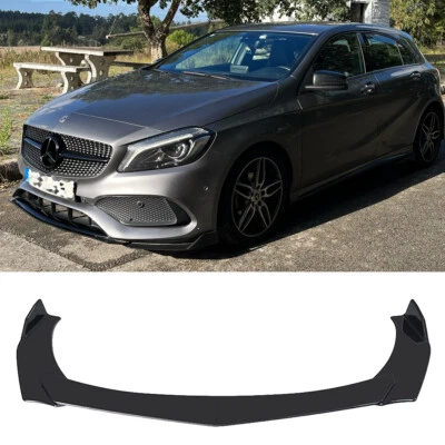 For Mercedes-Benz C180 C200 C230 C250 C300 Front Bumper Lip Spoiler Splitter  - Image 1 of 4