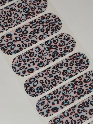 Jamberry CHEETAH ILLUSION, 1/2 hoja Foto 1 de 3