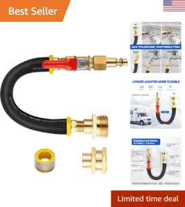 Extended Length RV Sprinkler Blowout Kit - Solid Brass for System Protection - Picture 1 of 9