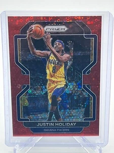 2021-22 Panini Prizm Justin Holiday Red Fast Break Disco /100 #188 - Picture 1 of 2