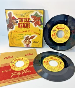 Tales of Uncle Remus for Children Disney Songs Of The South 3 Vinyl Records 45s - Picture 1 of 20