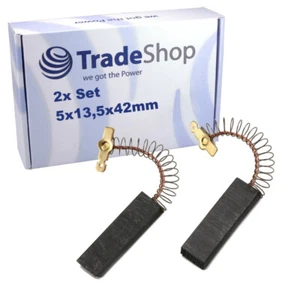 2x Cepillos de carbón de motor 5x13,5x42mm para Balay 3TS776X 3TS873BC 3TS873BE - Imagen 1 de 2
