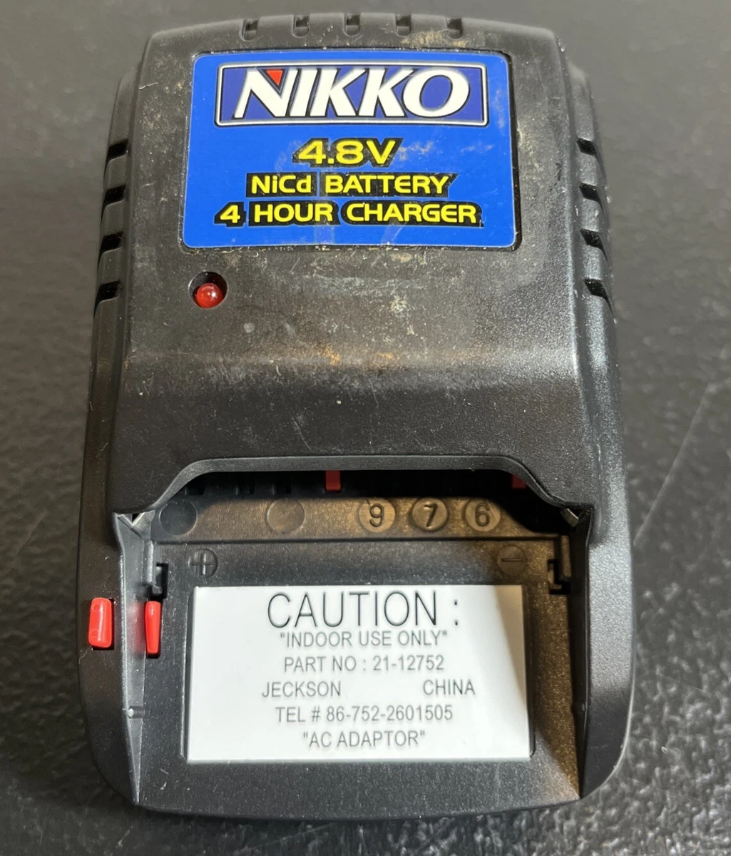 Nikko 4.8v Ni-Cd 4 Hour RC Battery Charger Model 1244 #23 | eBay