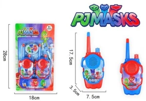 PJ MASKS ELECTRONIC 2 WAY RADIO WALKIE TALKIE KIDS CHILDS IN/OUTDOOR PLAYSET TOY - Picture 1 of 10