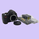 Nikon D60 6.3MP Digital SLR Camera Body Only Black Shutter Count - 9775 #U4972