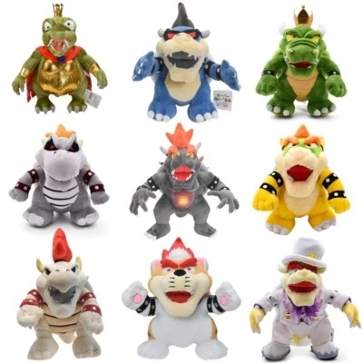 Mario Plush Toys Princess Peach Fury Bowser Koopa King K.Rool Meowser Stuffed  - Image 1 of 4