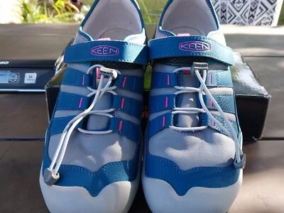 Keen узелок полый серый и синий туфли размер большой детей 6 - Изображение 1 из 4