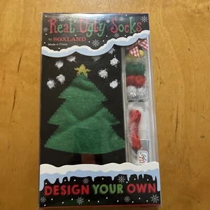$14 Soxland Christmas Tree  Real Ugly Socks P56 - Bild 1 von 4