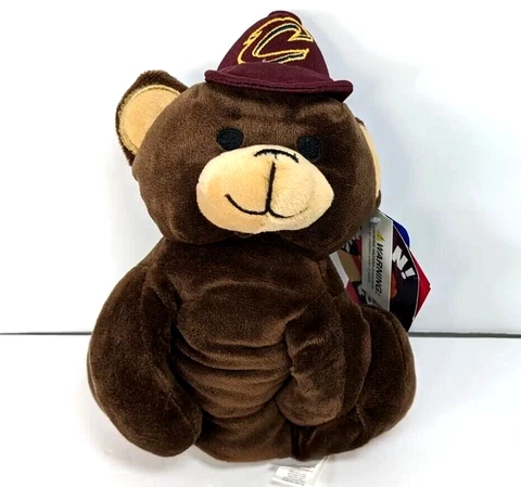 Cleveland Cavaliers Snap Brown Bear NBA Plush FOCO Forever Collectibles 12" NEW Cover