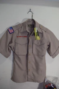 NEW Boy Scout VENTED MICROFIBER Short Sleeve SOFT Official Shirt BOYS S Webelos - Picture 1 of 10