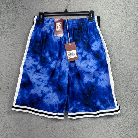 Mitchell and Ness NBA Philadelphia 76ers Galaxy Swingman Shorts Mens Size Medium Cover