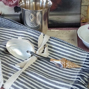 Zierlöffel, Perlmutt und Meeresschnecke - Bild 1 von 5