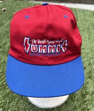 Vintage 90s Summit Racing Snapback Hat Adjustable Cap Federal Mogul Performance