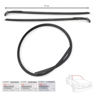 For Isuzu D-Max Dmax 2003 08 10 Set Front Windshield Reveal Molding Seal Rubber - Picture 1 of 9