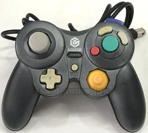 NINTENDO GAME CUBE JOY PAD CUBE MINI CONTROLLER BLACK JGC-001 JESNET Wii - Picture 1 of 7