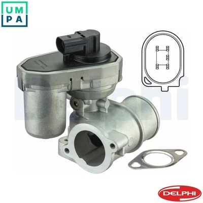 EGR VALVE EG10410-12B1 FOR FORD MONDEO/III/Mk/Clipper/Turnier JAGUAR QJBB 2.2L - Image 1 of 4