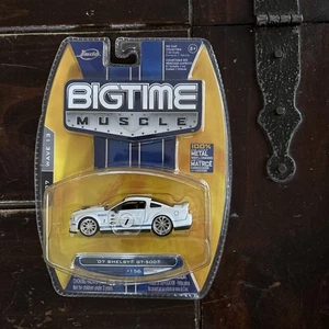 Jada BigTime Muscle 2007 Shelby GT-500 White '07 #156 - NIP - Picture 1 of 6