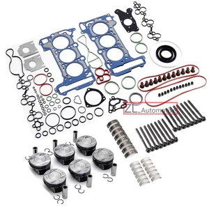 Engine Rebuild Kit Pistons Oversized 0.5mm For Audi S4 B9 Porsche 3.0 CWG EA839 - Picture 1 of 9