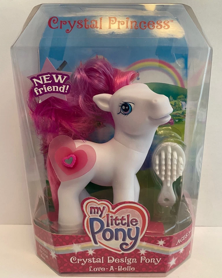 My Little Pony G3 Love-A-Belle MLP Cristal Diseño Corazón Sin usar, en caja Hasbro  Foto 1 de 1