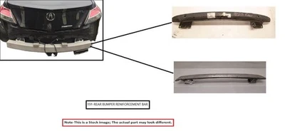 REAR REINFORCEMENT BAR ONLY 22891609 2010-2017 CHEVROLET EQUINOX - Image 1 of 4