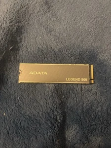 ADATA 500GB Legend 860 M.2 NVMe Gen4 SSD, M.2 2280, PCIe4, R/W 5000/3000 MB/s - Picture 1 of 1