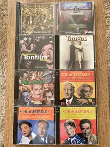 8tlg CD-Konvolut Deutsche SCHLAGER & TANZMUSIK 1930er 40er 50er Jahre FILMmusik - Imagen 1 de 19