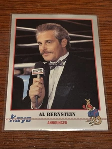 1991 Kayo Al Bernstein #127 Boxing Commentator WBO WBA WBC - Picture 1 of 1
