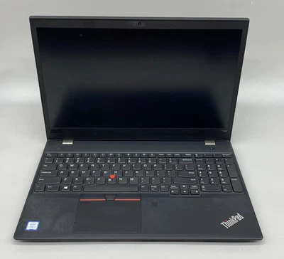 联想 ThinkPad T580 15.6 英寸酷睿 i5-8350U 16GB DDR4 256GB 固态硬盘黑色笔记本电脑 - 好 — 第 1/4 张图片