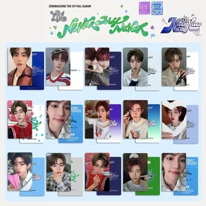 Tarjeta fotográfica hecha a sí misma Kpop ZB1 NEVER SAY NEVER. Tarjetas fotográficas - Imagen 1 de 6