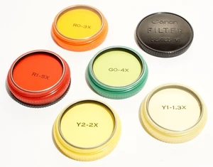 Canon Filter Series VI Set of 5 - For Canon Rangefinder Lenses - D:41.3mm. - Picture 1 of 2