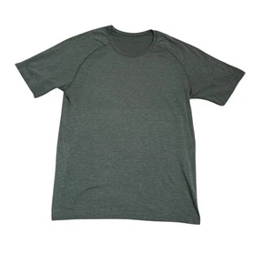 Lululemon Metal Vent Kurzarm strukturiertes Trainingsshirt olivgrün Herren XL - Bild 1 von 3