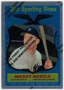 Mickey Mantle #564 1997 Topps Commemorative Set Card #27 Baseballkarte Bazooka - Bild 1 von 2