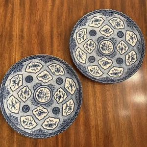 "Juego de 2 - 222 platos de almuerzo de ensalada de la Quinta Dinastía Azul diseño 'A' - 10,5""" - Imagen 1 de 8