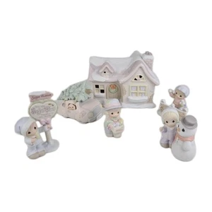 Precious Moments 531774 "Sam's House" The Complete Seven Piece Collectors Set - Picture 1 of 9