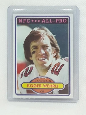 Roger Wehrli 1980 Topps Football - #75 - St. Louis Cardinals - Image 1 of 2