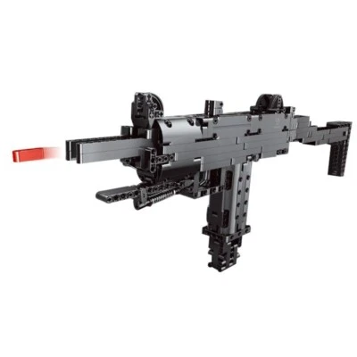 Building Gun Submachine Blocks Bricks Mp5 Model Motorized Assembled Toy 597pcs - Image 1 of 4