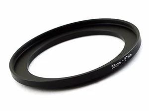 Step-Up Ring - 55mm to 67mm - For Filters Lens Hoods & More - 55-67mm - Picture 1 of 1
