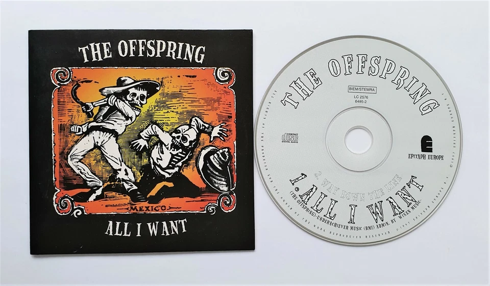 THE OFFSPRING All I want 2-track CD Single Card sleeve - Bild 1 von 1